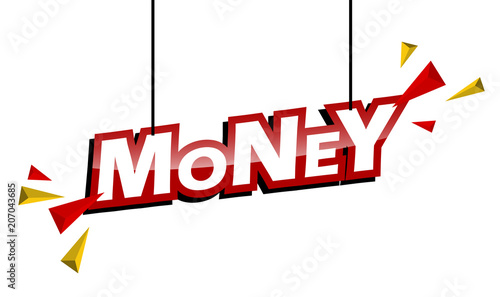 red and yellow tag money