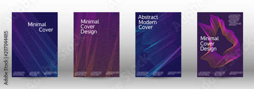 Backgrounds with gradient linear waves.