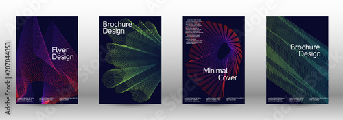 Backgrounds with gradient linear waves.