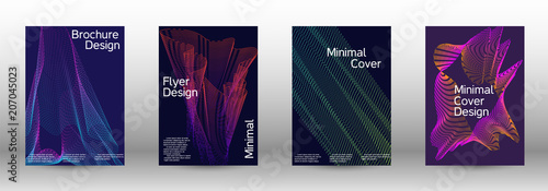 Backgrounds with gradient linear waves.