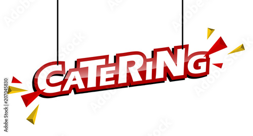 red and yellow tag catering
