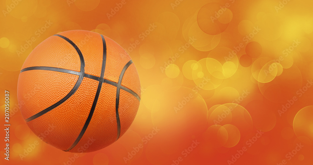 Basketball on abstract background Basketball on abstract background