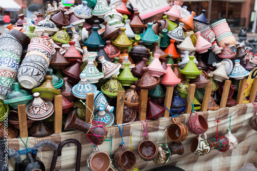 souvenir shop in the square of Marrakech
