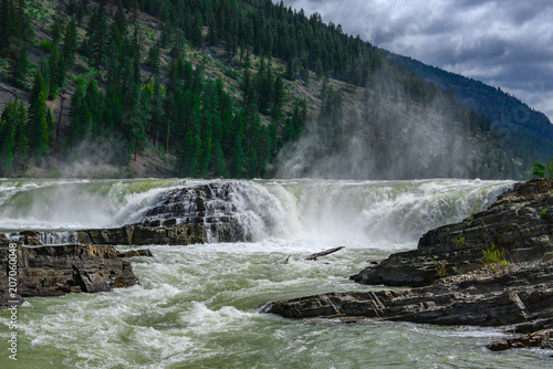 Kootenai Falls In Washington © Skyler