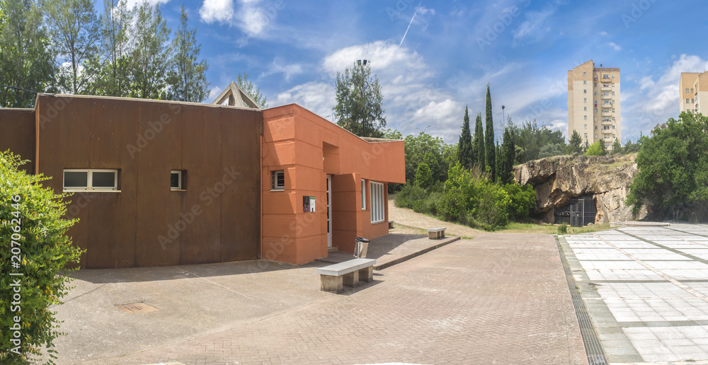 Fototapeta premium Maltravieso Cave and Visitor Centre, Caceres, Spain