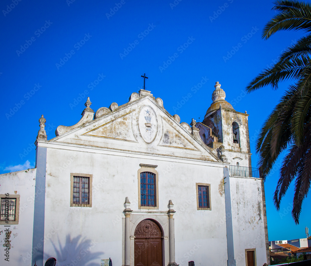 White Church in Lagos Portugal