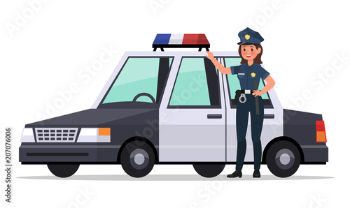 police character vector design no10