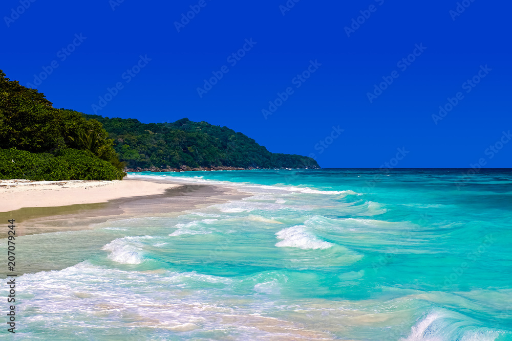 Obraz premium blue ocean Tachai island Andaman sea Thailand