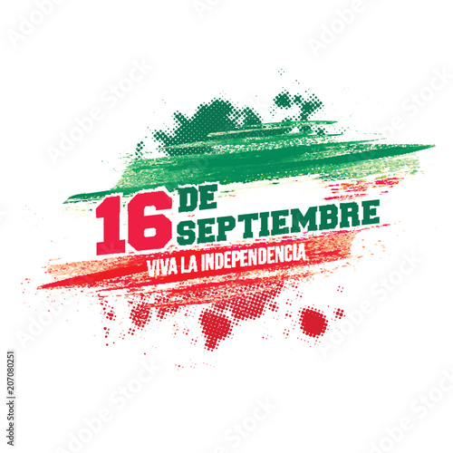 Independence Day of Mexico Background.