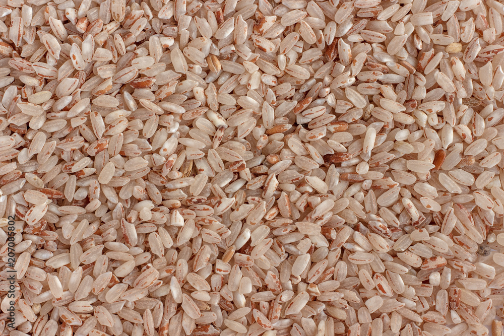Red rice Samarkand, background or texture. Red rice Samarkand, background or texture.