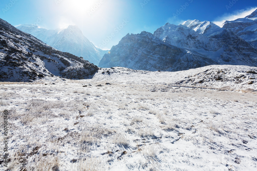 Obraz premium Kanchenjunga region