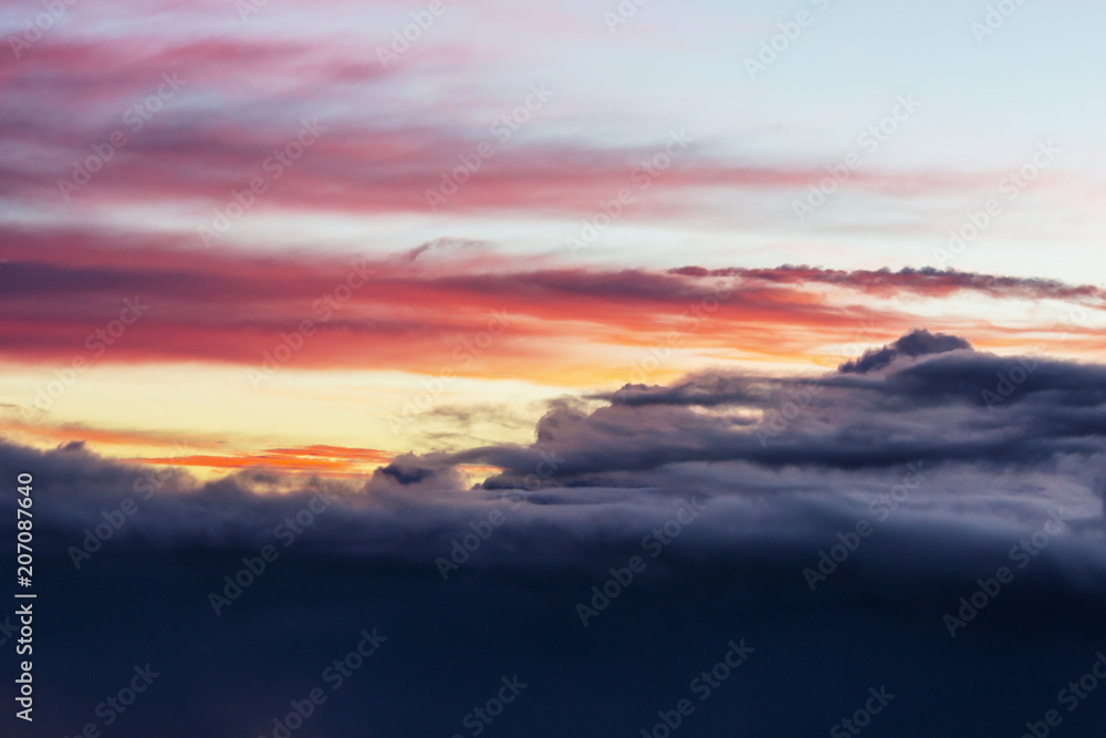 Sunset clouds Sunset clouds