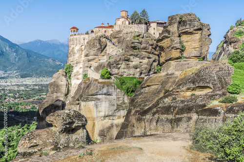 The monastery on the cliffs