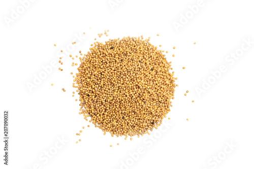 Pile of mustard seeds
