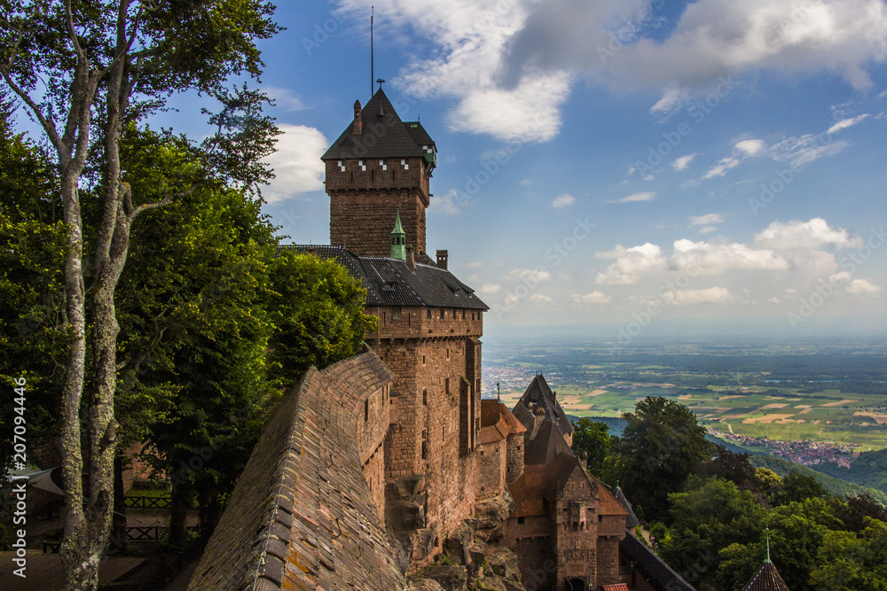 château du haut-kœnigsbourg (castle of haut-kœnigsbourg)