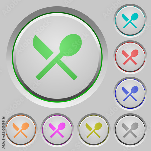 Dining push buttons