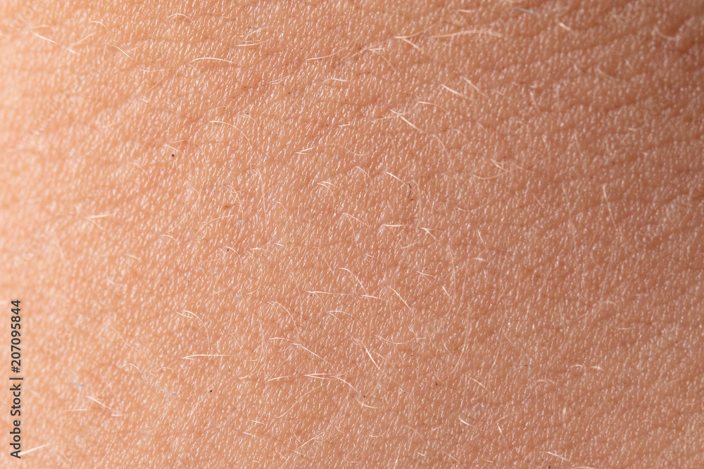 Fototapeta premium A white man's skin as a background