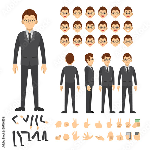 Set character people vector illustration
