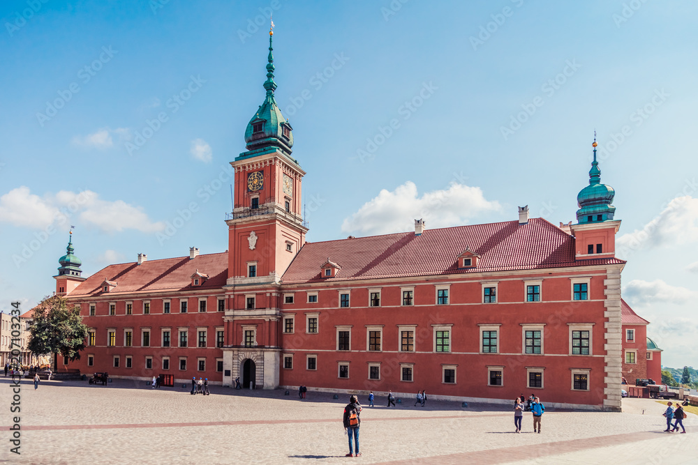Fototapeta premium Royal Castle in Warsaw, Poland