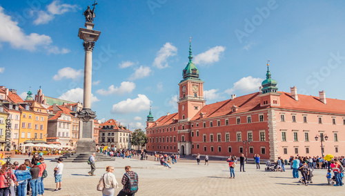 Royal Castle in Warsaw, Poland photo