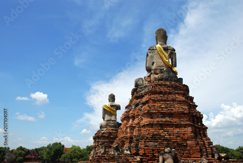 Wat Chaiwatthanaram (known as little Angkor Wat) photo