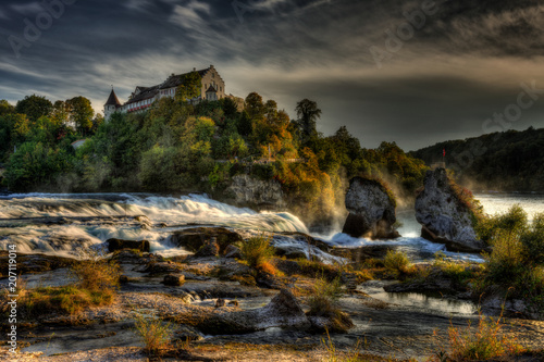 Fototapeta Naklejka Na Ścianę i Meble -  The Rhine Falls.