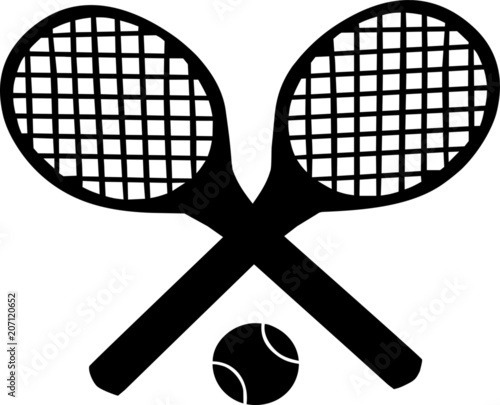 Tennis Rackets and Ball