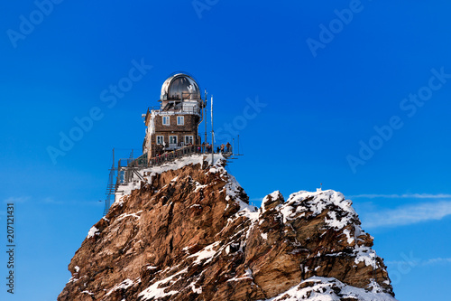 The Sphinx Observatory Switzerland. photo