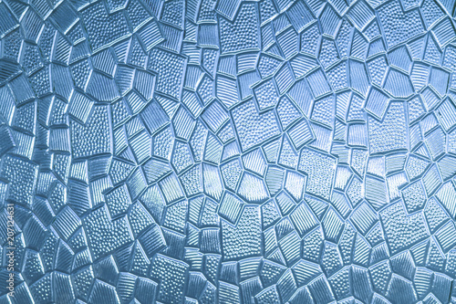 abstract blue glass surface texture