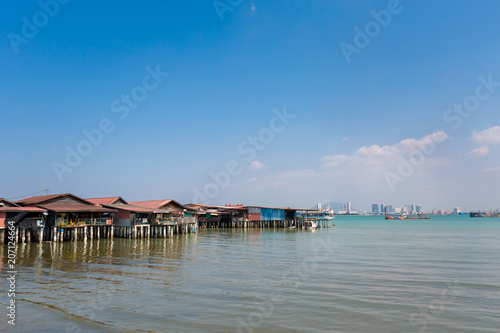Dove jetty Penang island Malaysia © sitriel