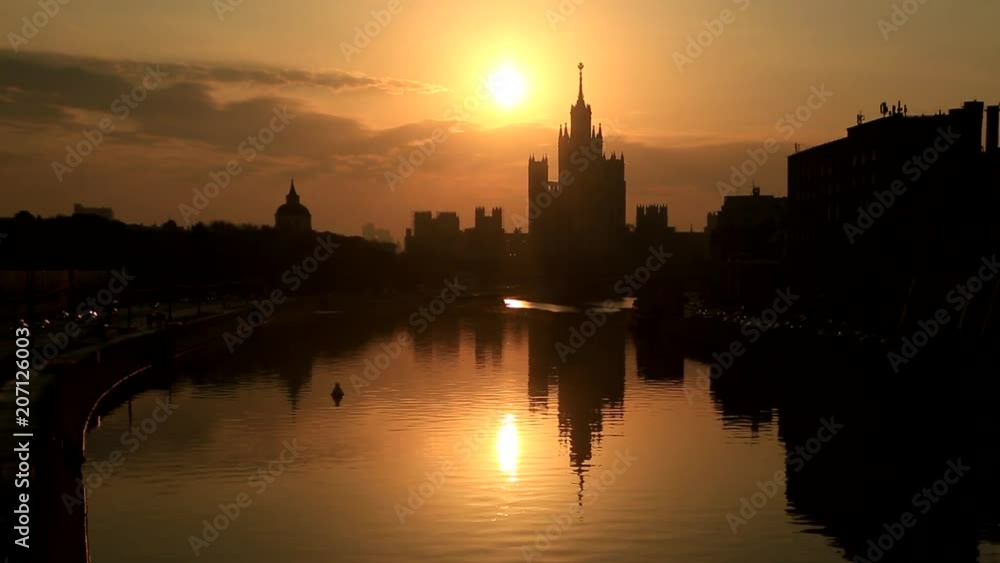 Moscow morning Moscow morning