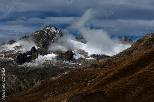 The Alpine region of Switzerland.