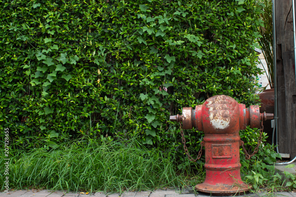 Fire fighting water supply hose Red Fire fighting water supply hose Red