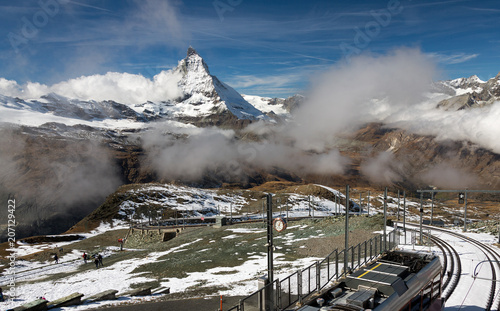 The Alpine region of Switzerland. photo