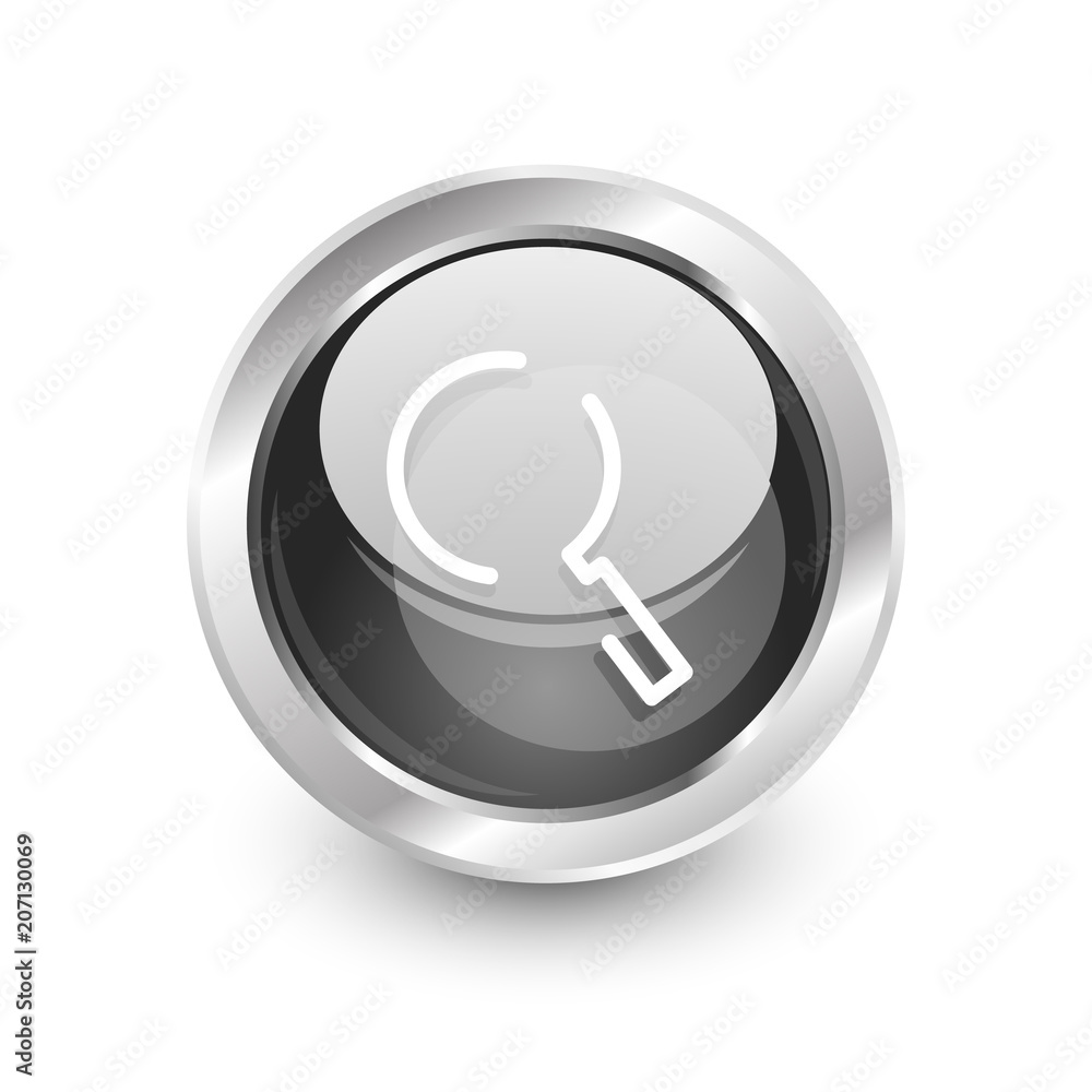 Search magnifyier web button, magnify icon. Modern magnifying glass sign, web site design or mobile app Search magnifyier web button, magnify icon. Modern magnifying glass sign, web site design or mobile app