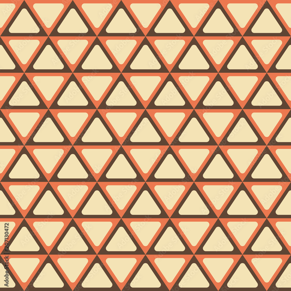 Fototapeta premium Abstract geometric pattern with triangles.