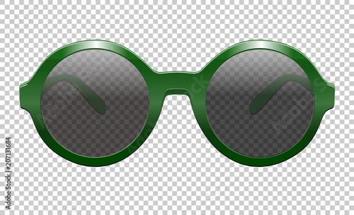 sun glasses vector illustration realistic