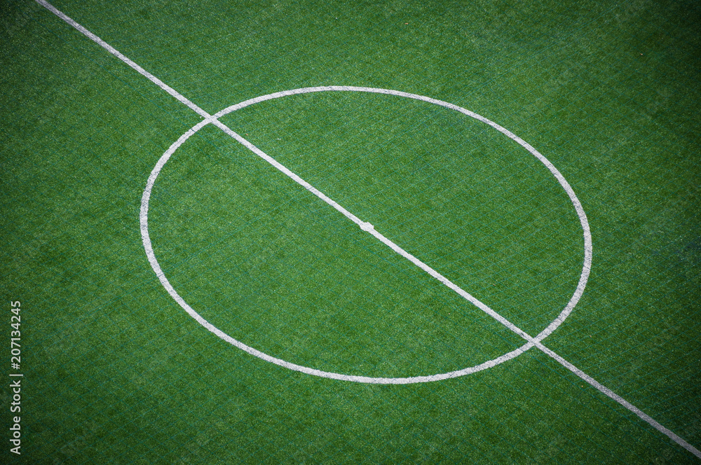 Fototapeta premium Midfield circle