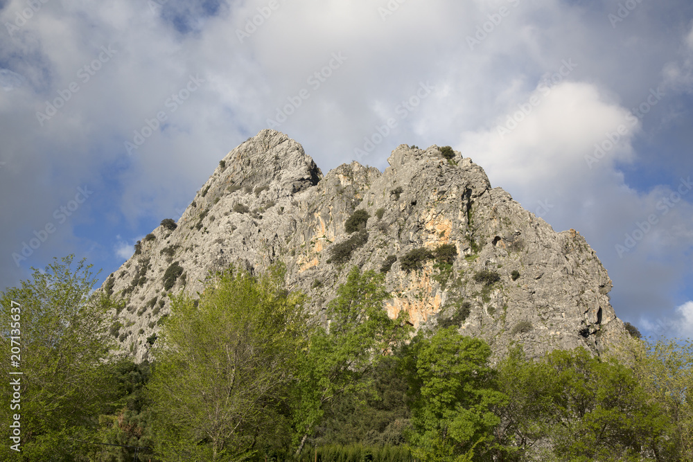 Peak in Grazalema Mountains