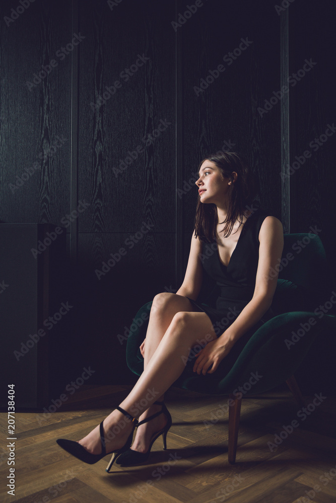 Glamour in Schwarz, Hotel Ambiente, Business look, edel Glamour in Schwarz, Hotel Ambiente, Business look, edel