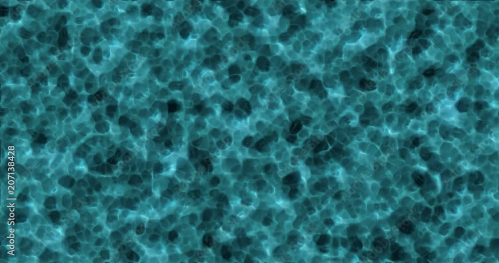 Abstract water background with sea vawes, computer generated blue fractal Loop animation Abstract water background with sea vawes, computer generated blue fractal Loop animation