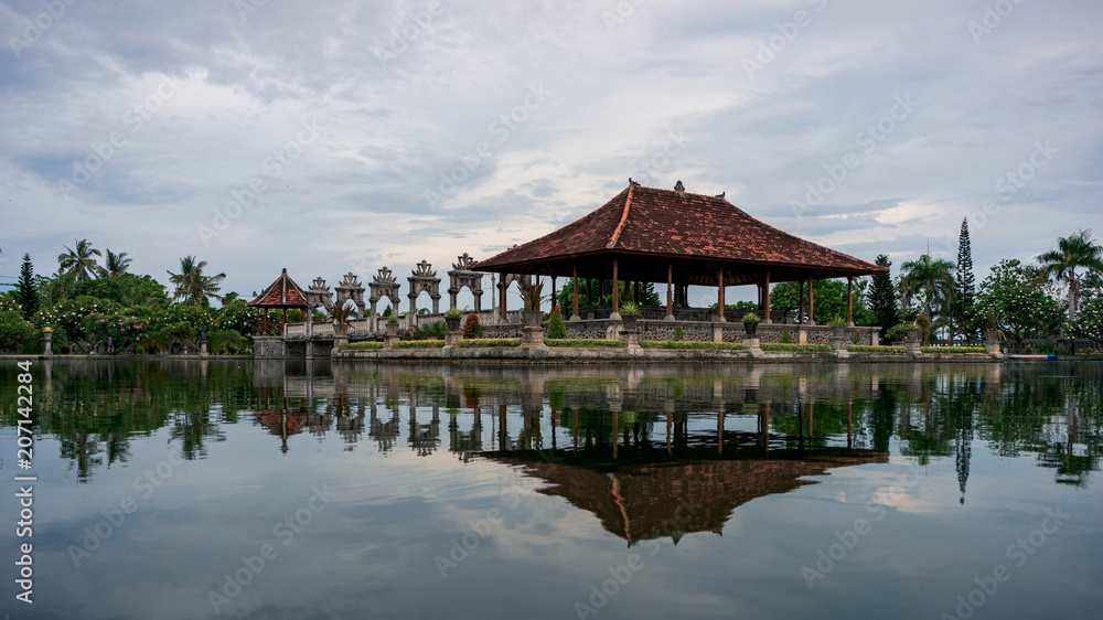 Pavilion in balinese style