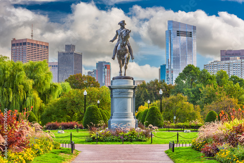 Boston Public Garden photo