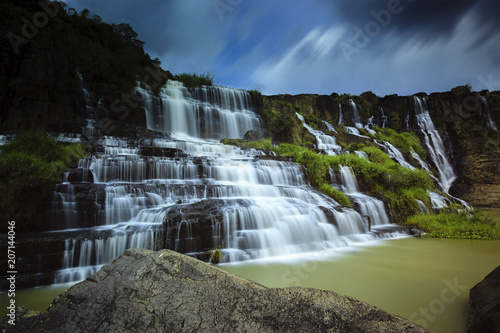 Pongour Waterfalls  Lam Dong  Vietnam 
