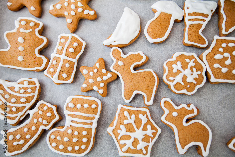 Christmas gingerbread cookies Christmas gingerbread cookies