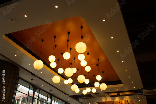 professional lighting for interior design ball lights hanging from ceiling