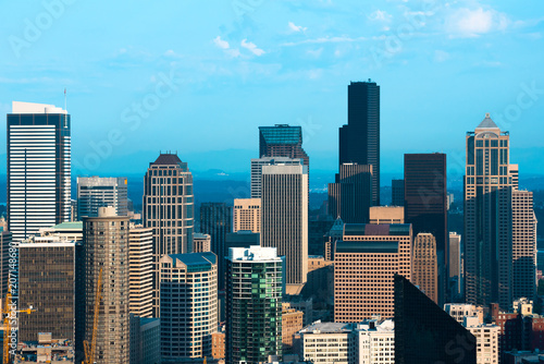 skyline of downtown Seattle, Washington State, USA © Jose Luis Stephens