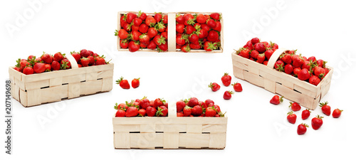 erdbeeren im Korb