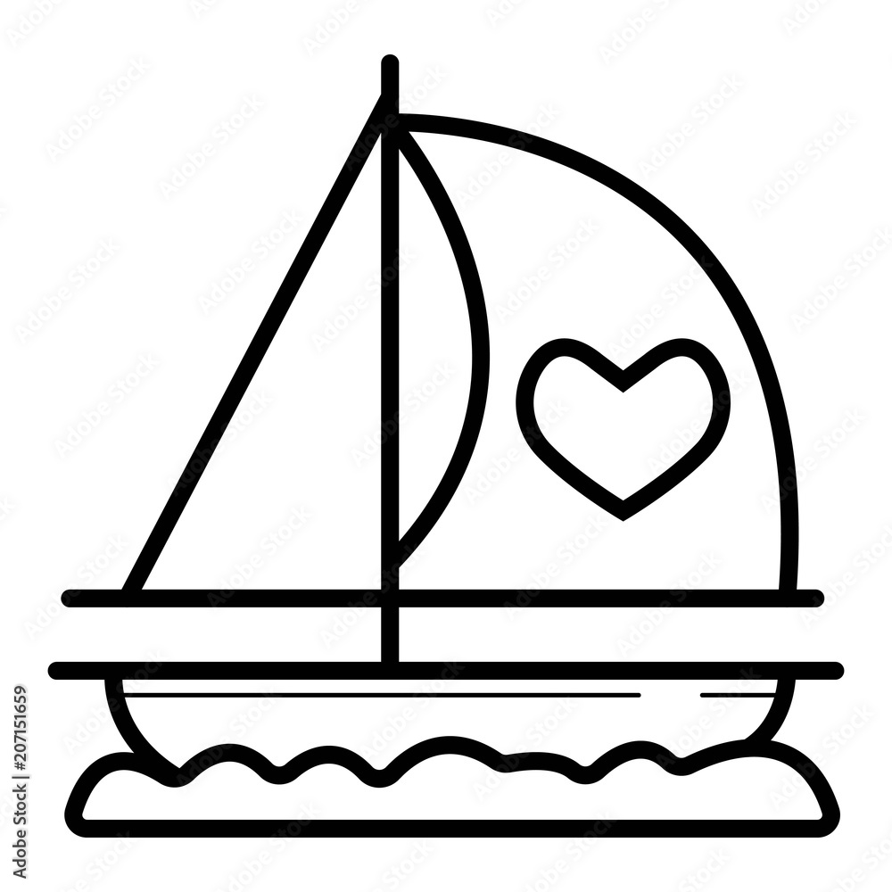 Ship icon vector Ship icon vector