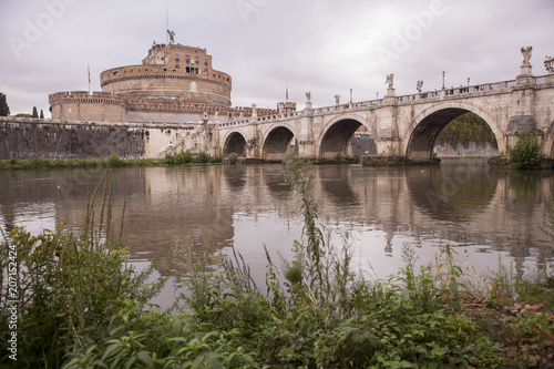 Obraz na płótnie castillo san angelo w salonie